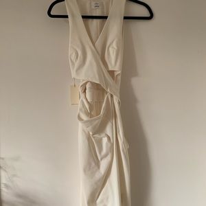 ARITZIA Cenon Dress in Cream NWT